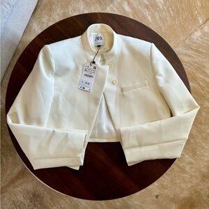 Never Worm Cropped Blazer from Zara XL